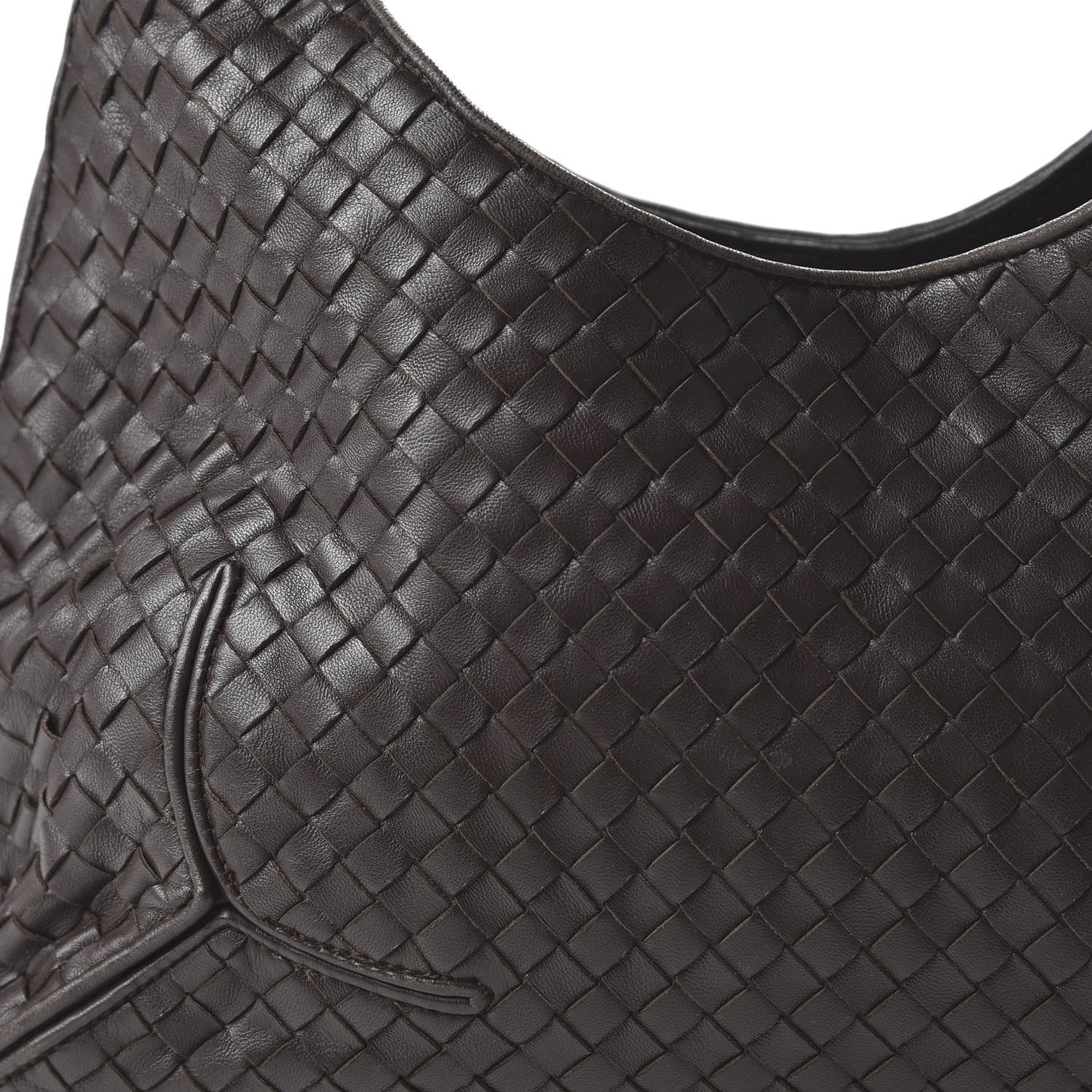 Bottega Veneta Nappa Intrecciato New Ball Hobo Ebano 9 of 9