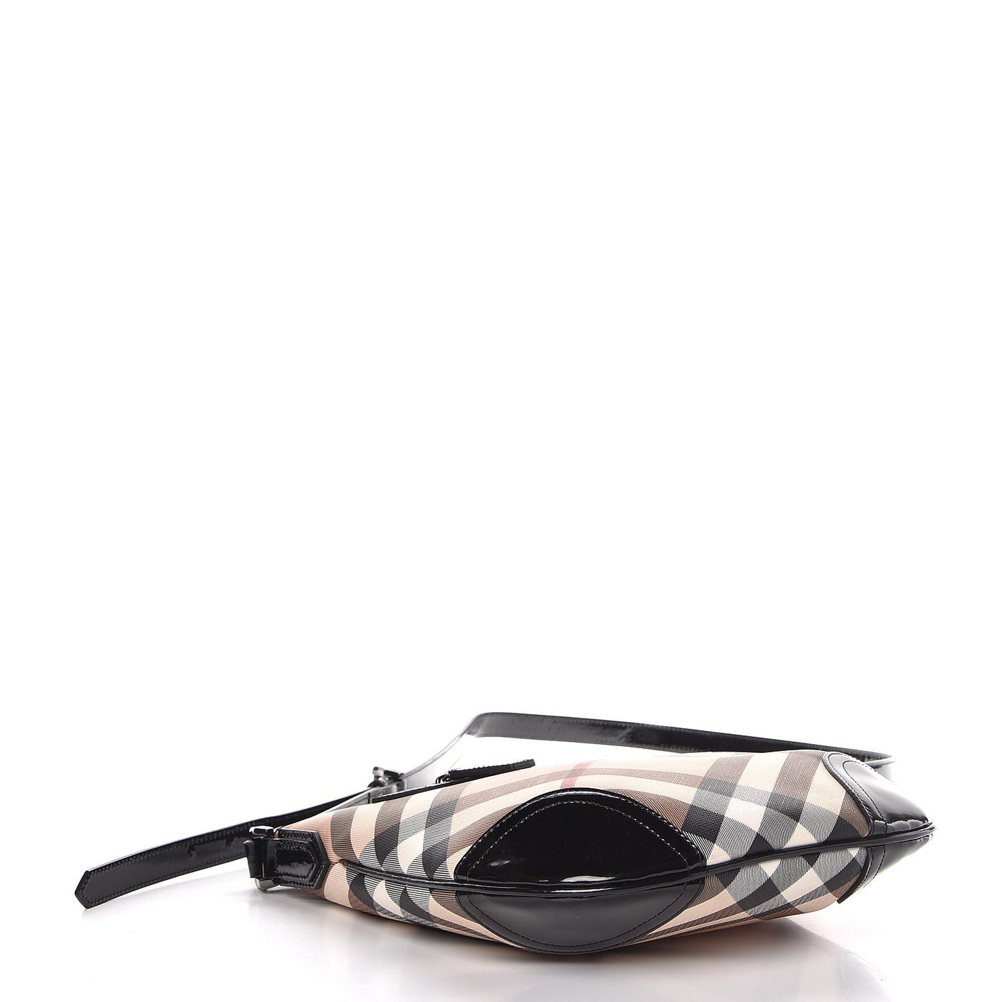 Supernova Check Small Dryden Crossbody Bag Black