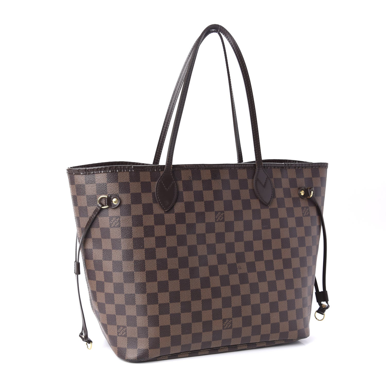 Louis Vuitton Damier Ebene Neverfull MM 3 of 10