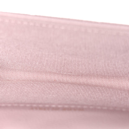 Chanel Caviar Quilted Flap Card Holder Wallet Light Pink 5 of 9