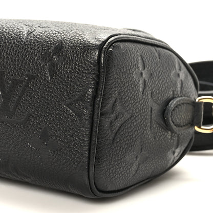 Louis Vuitton Empreinte Monogram Nano Speedy Black 8 of 9