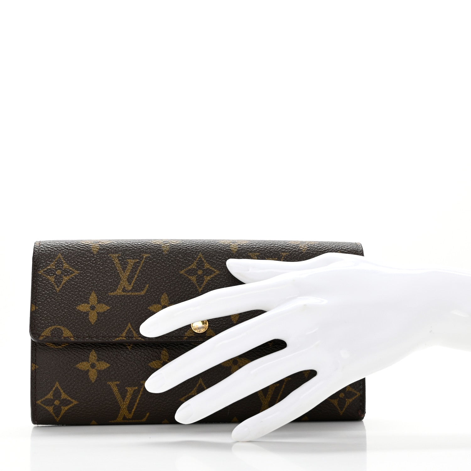 Louis Vuitton Monogram Sarah Wallet 2 of 8