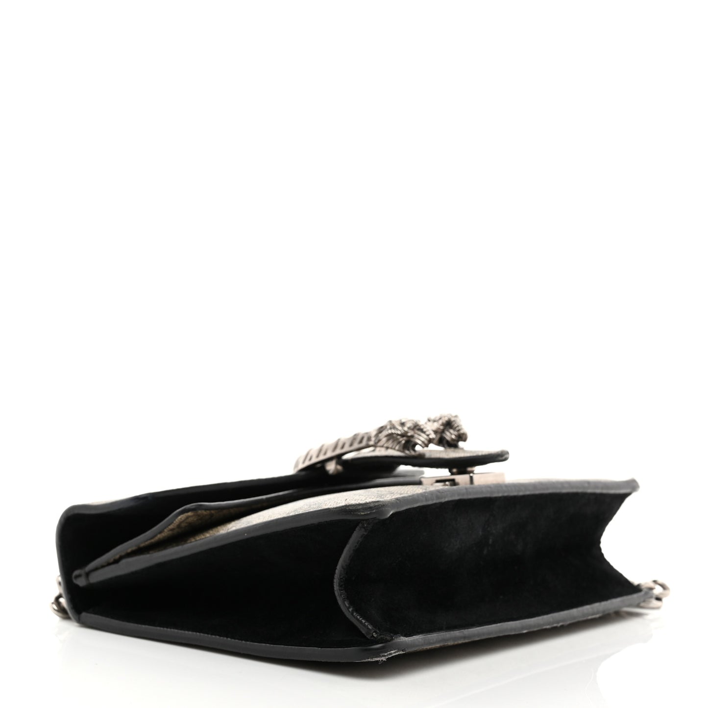 GG Supreme Monogram Mini Dionysus Shoulder Bag Black