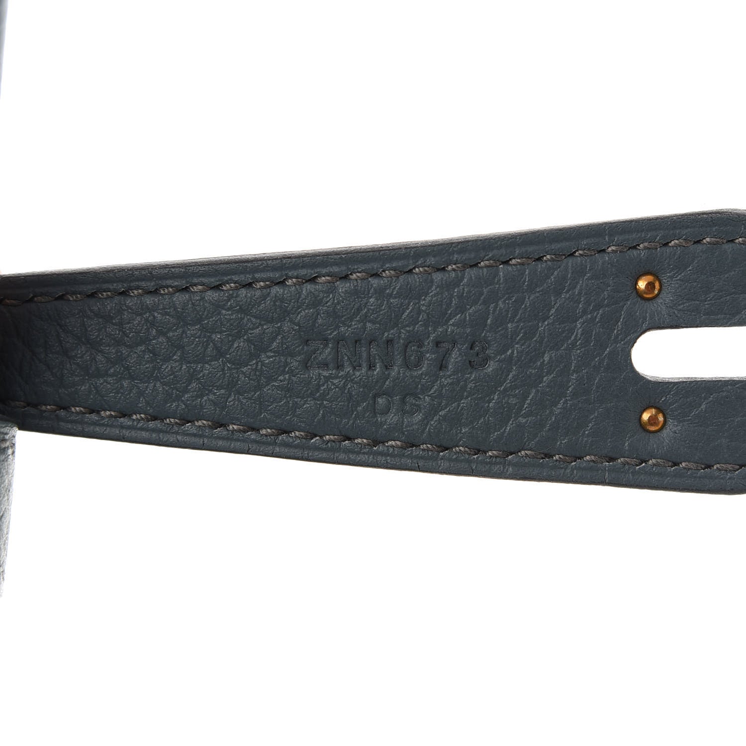 Hermes Taurillon Clemence Lindy 30 Bleu Orage 7 of 9