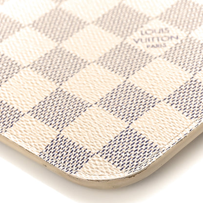 Louis Vuitton Damier Azur Neverfull MM GM Pochette Rose Ballerine 8 of 10