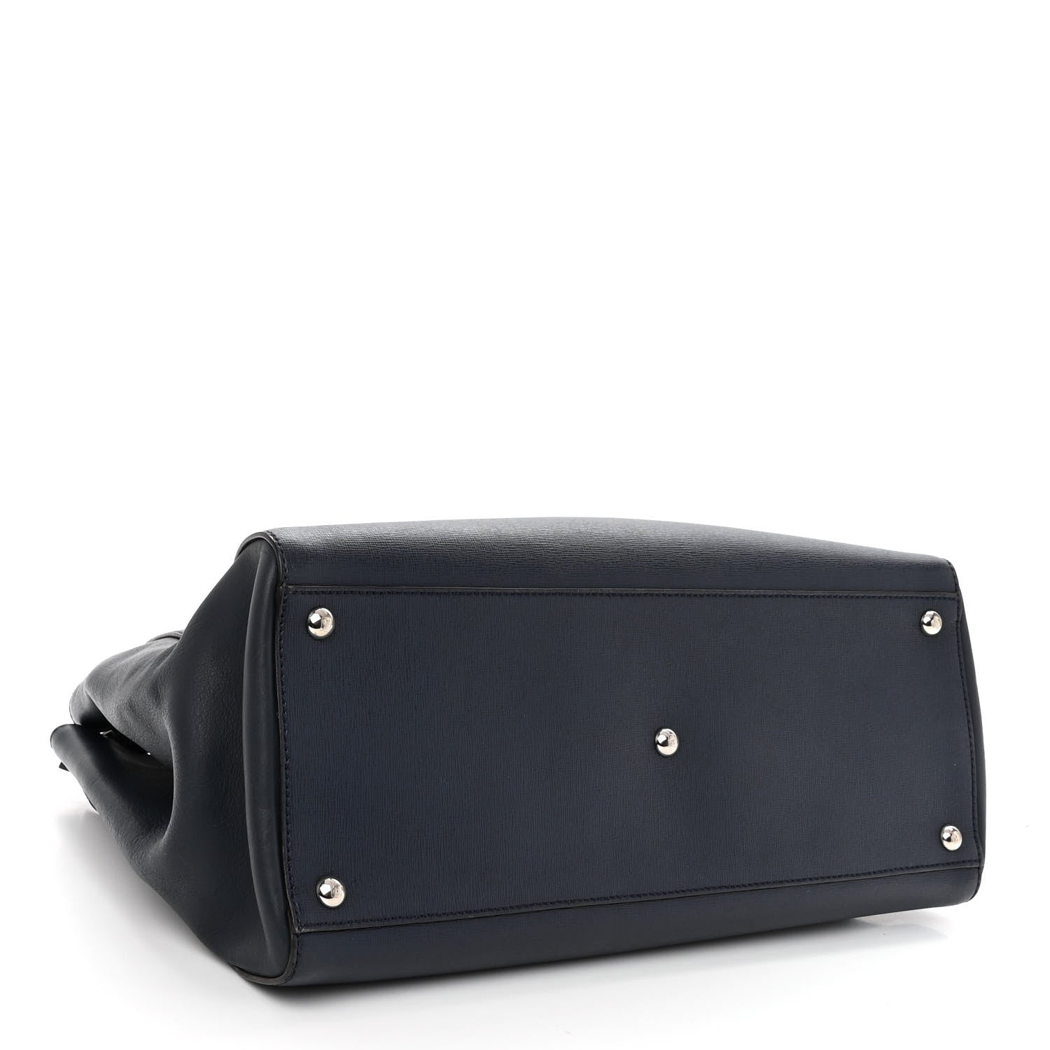 Fendi Vitello Elite Regular 2Jours Tote Lavagna 4 of 11
