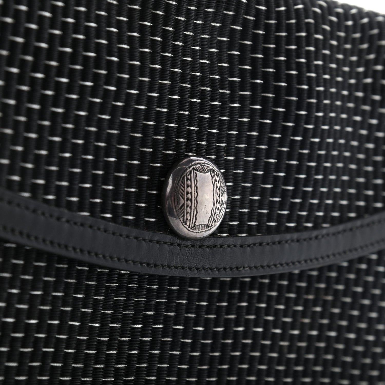 Hermes Pochette Rio Black 9 of 13