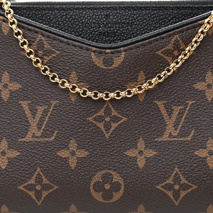 Louis Vuitton Monogram Pallas Clutch Black 9 of 12