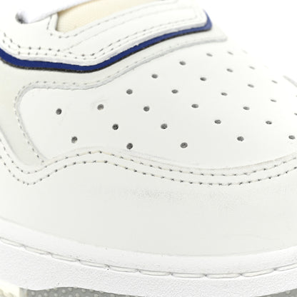 Christian Dior Smooth Calfskin Oblique Galaxy Perforated Mens B27 Low Top Sneakers 40 White Blue 11 of 11