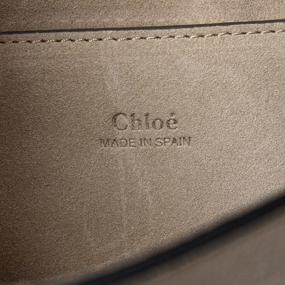 Chloe Suede Calfskin Small Faye Shoulder Bag Black 6 of 9