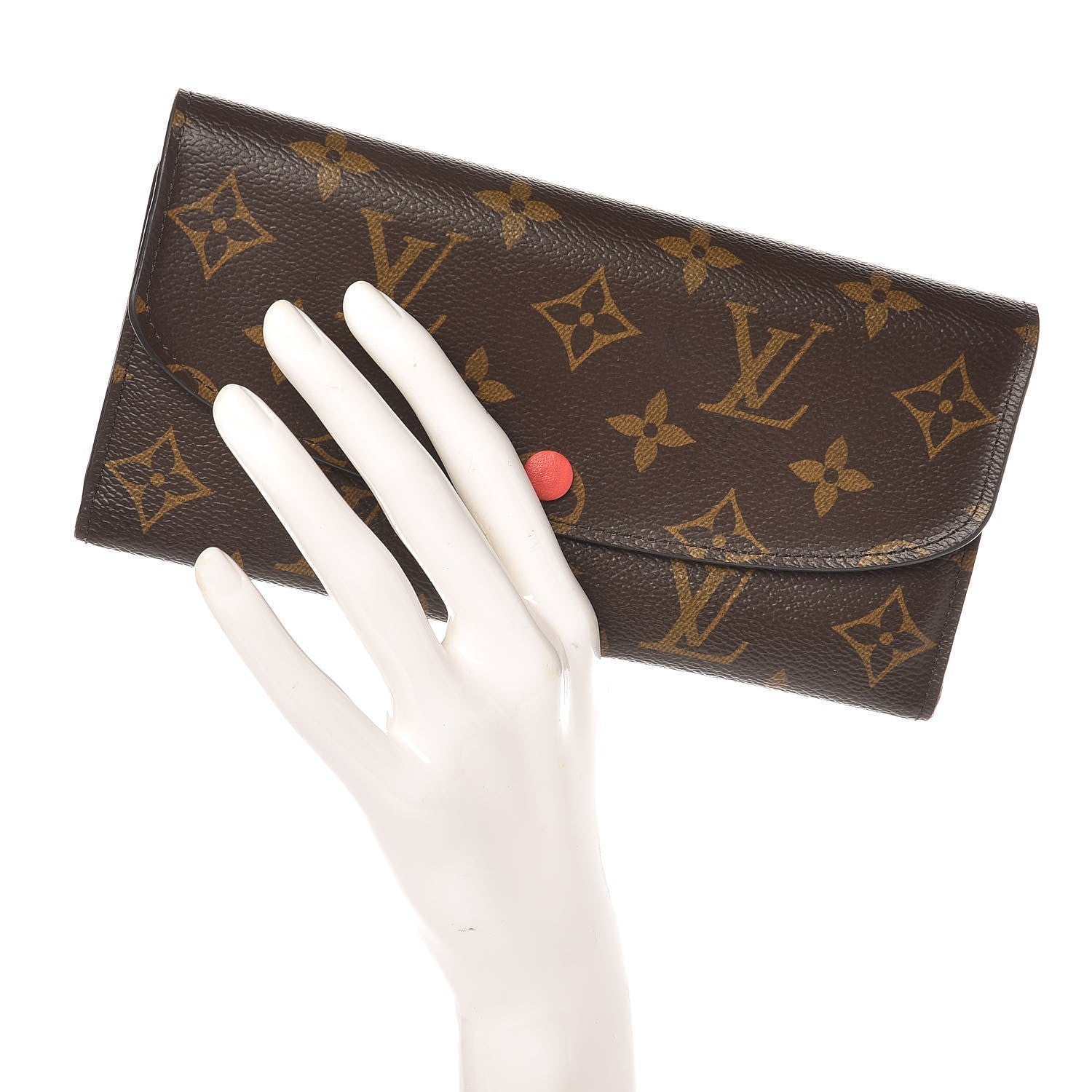 Louis Vuitton Monogram Emilie Wallet Poppy 2 of 8