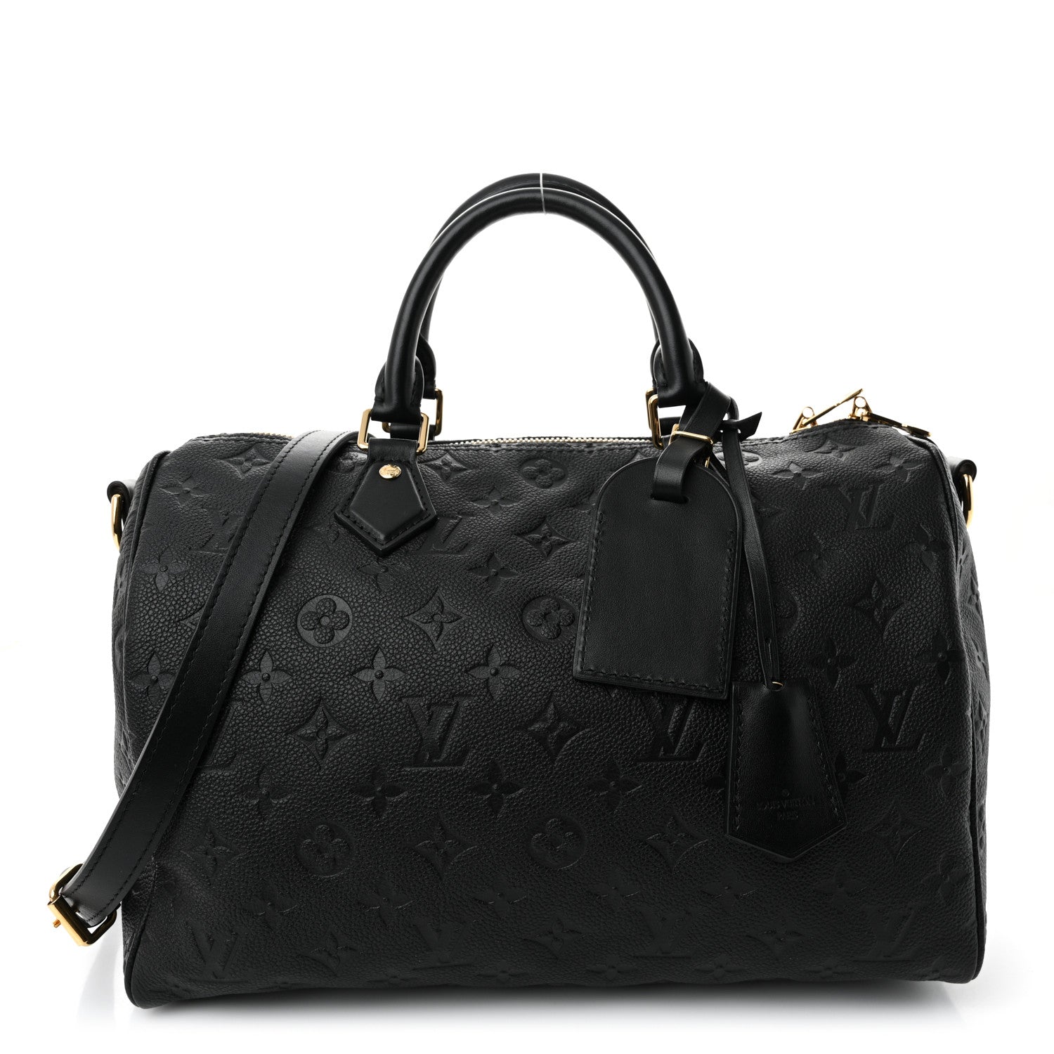 Louis Vuitton Empreinte Monogram Speedy Soft 30 Black 1 of 9