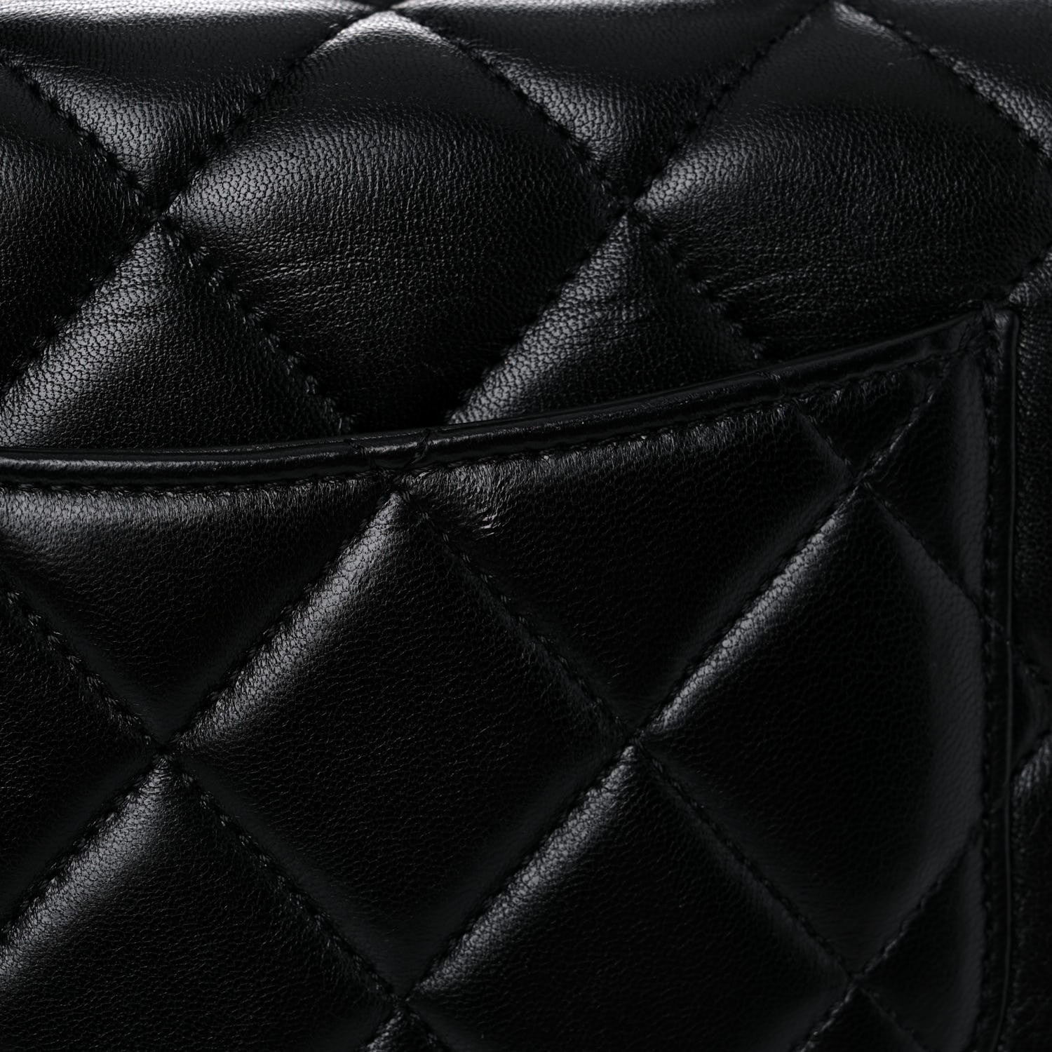 Chanel Lambskin Quilted Small Trendy CC Dual Handle Flap Bag Black 16 of 17
