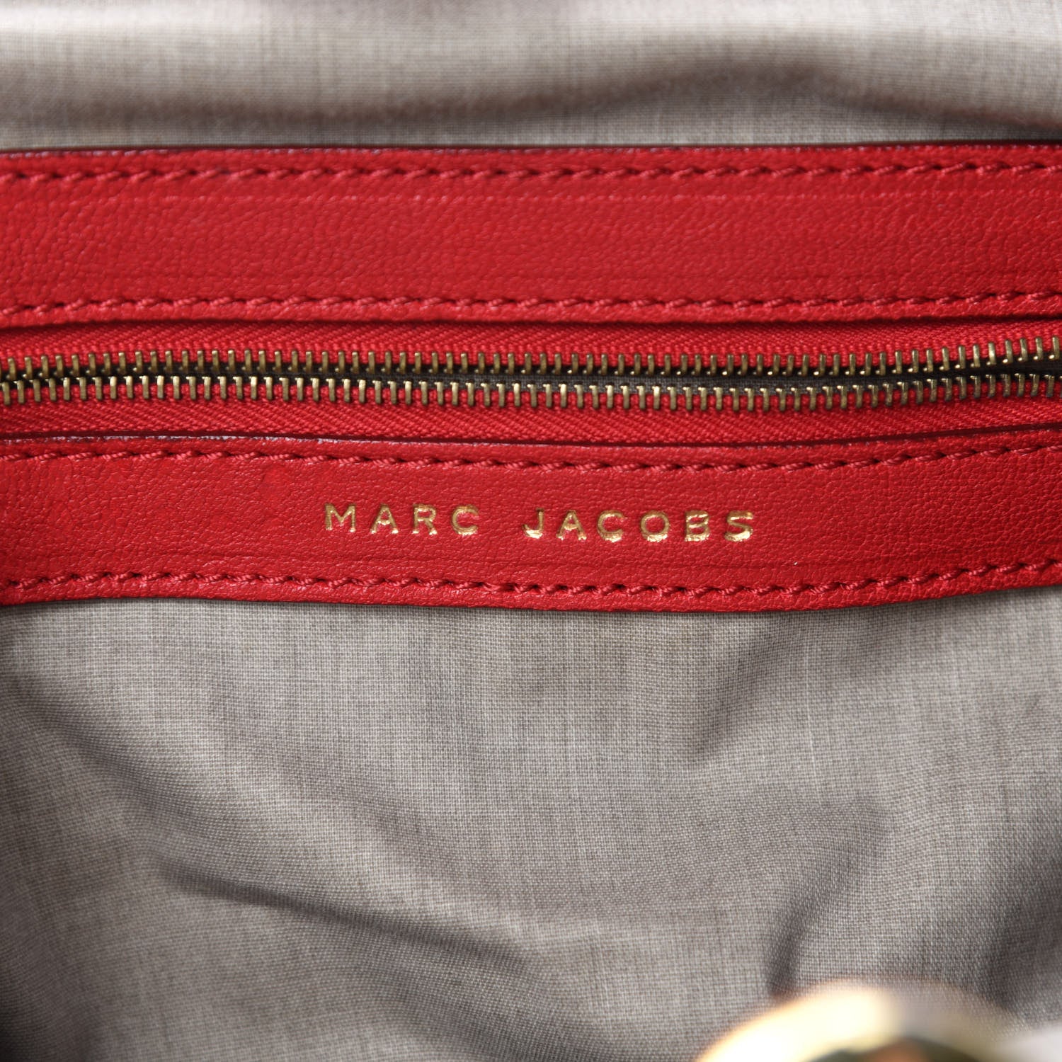 Marc Jacobs Calfskin Quilted Little Stam Red 8 of 10