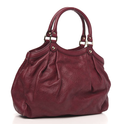 Gucci Guccissima Medium Sukey Tote Raspberry Candy 3 of 14