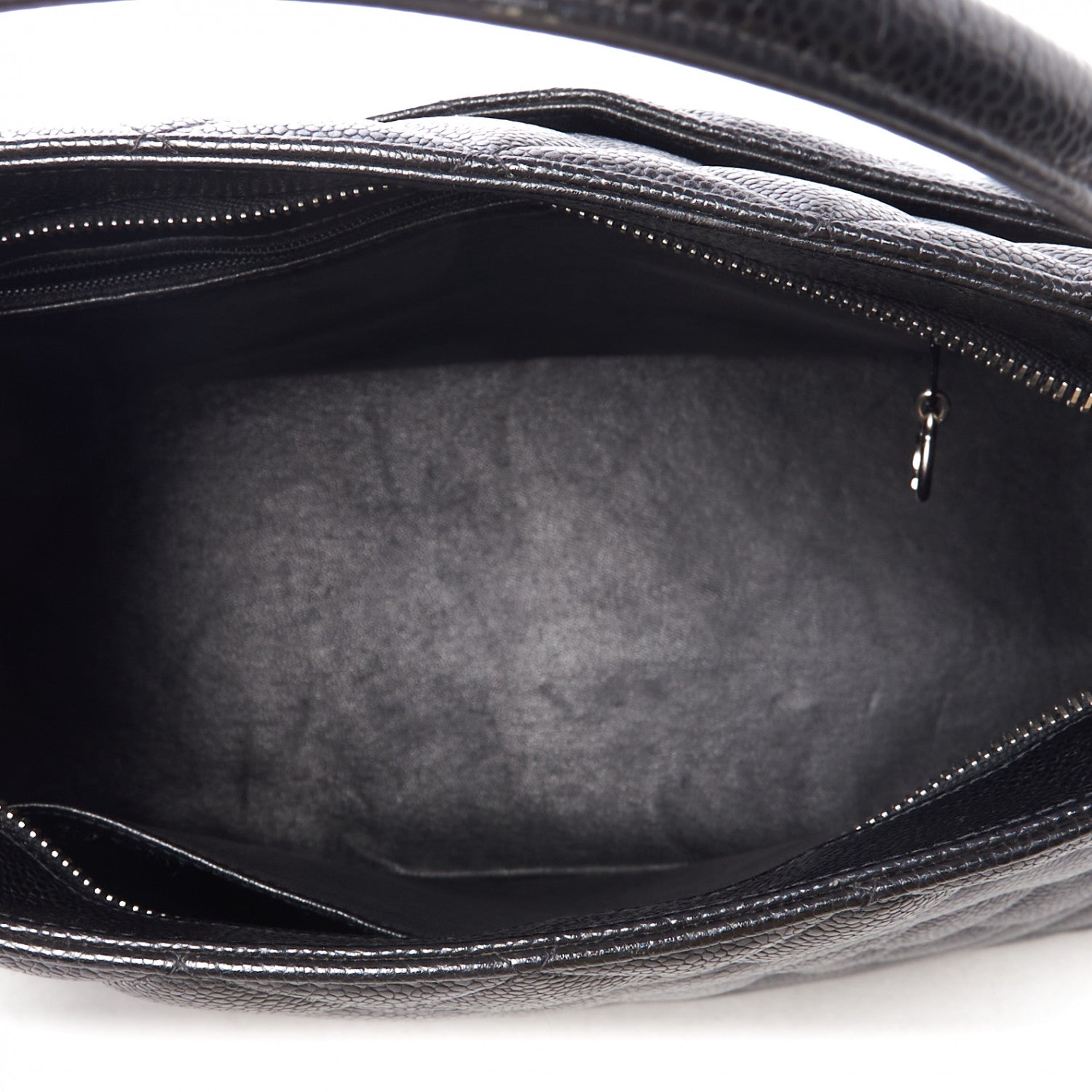 Chanel Caviar Quilted Medallion Tote Black 6 of 9