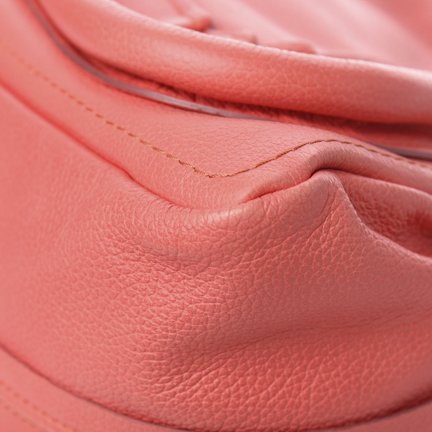 Chloe Calfskin Large Paraty Coral 10 of 16