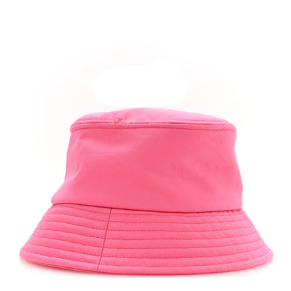 Chanel Canvas CC Bucket Hat M Fuchsia Orange 5 of 9