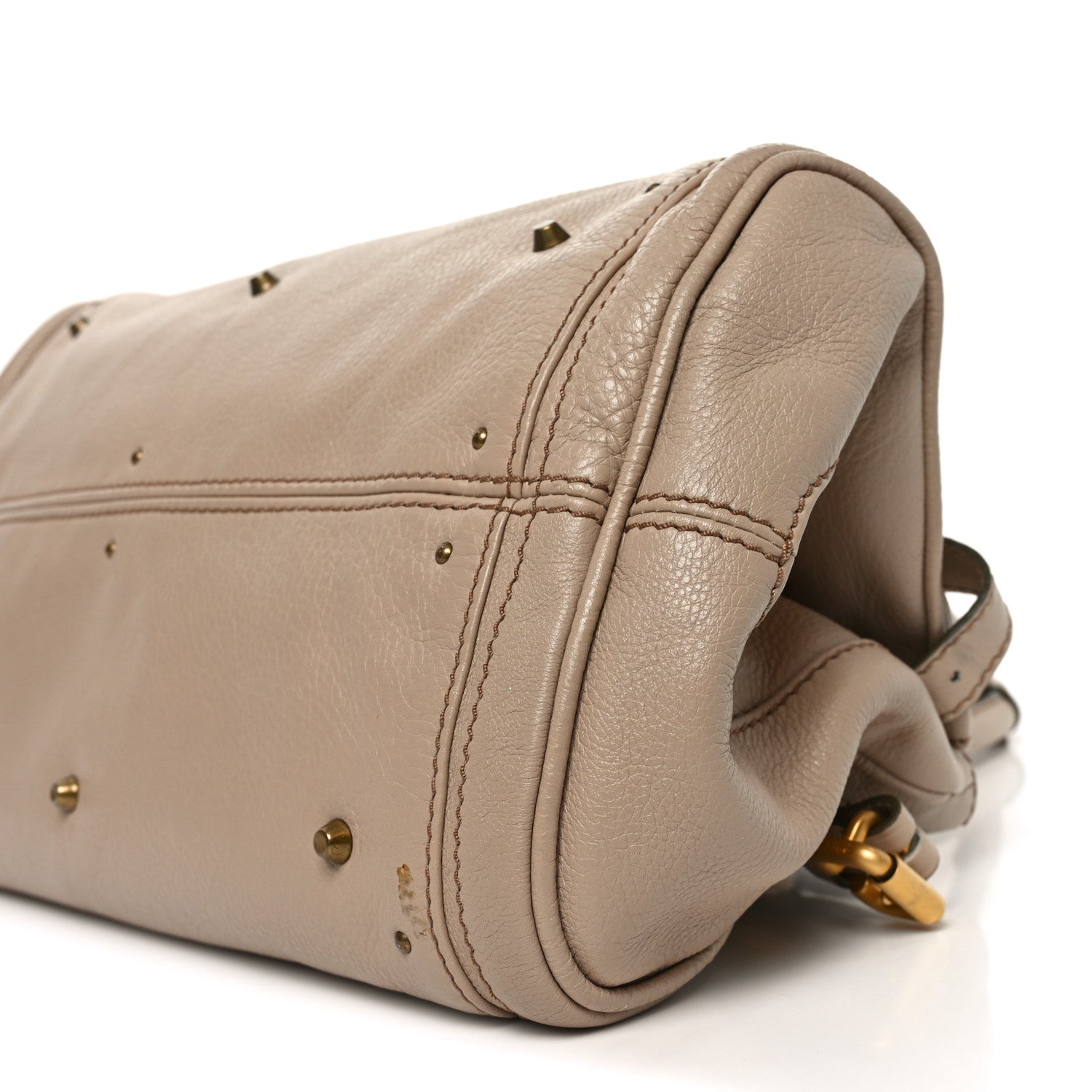 Chloe Calfskin Medium Paddington Satchel Beige 10 of 10