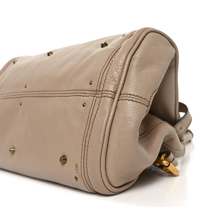 Chloe Calfskin Medium Paddington Satchel Beige 10 of 10