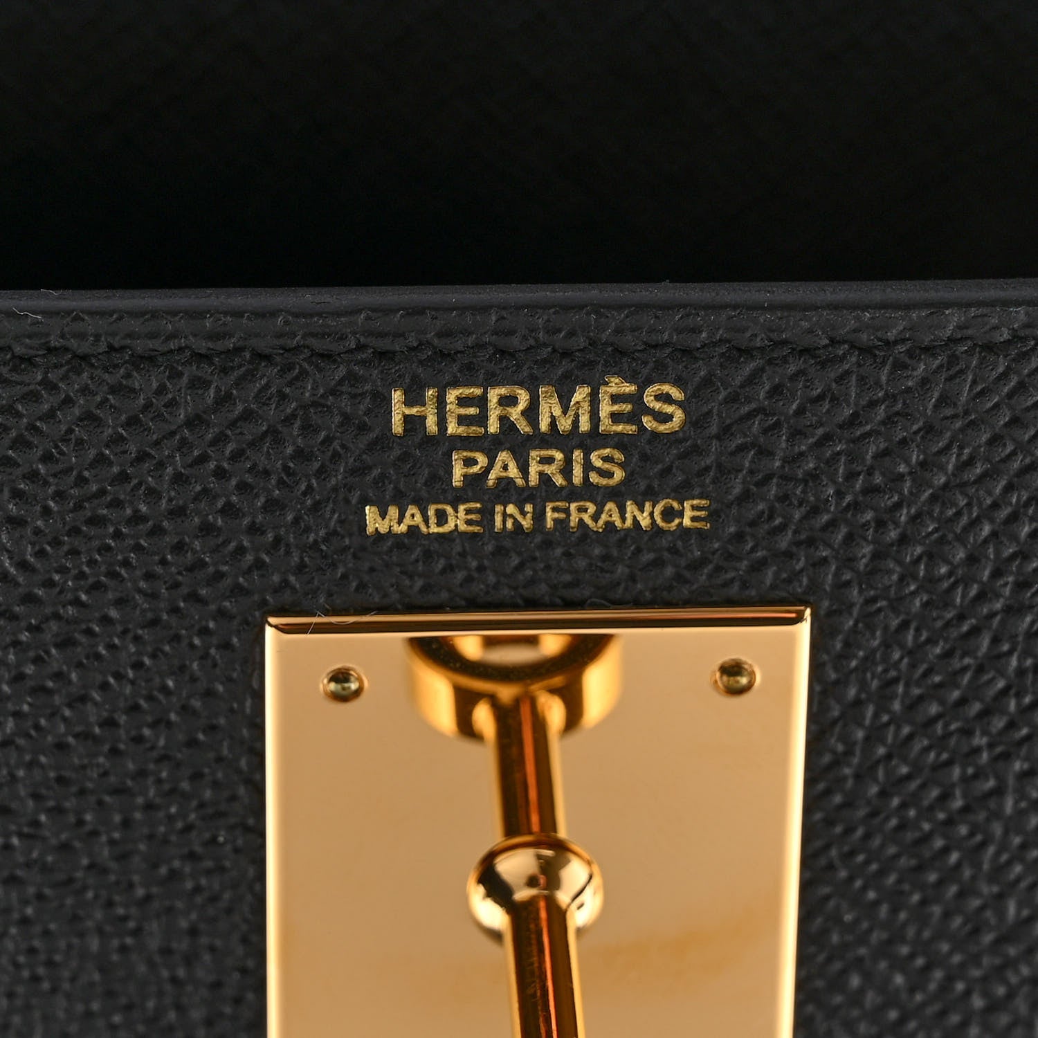 Hermes Epsom Kelly Sellier 32 Black 6 of 10