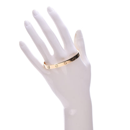 Cartier 18K Yellow Gold LOVE Cuff Bracelet 17 2 of 5