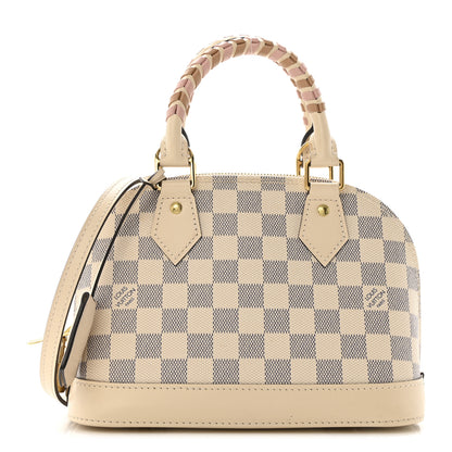 Louis Vuitton Damier Azur Braided Alma BB 1 of 11