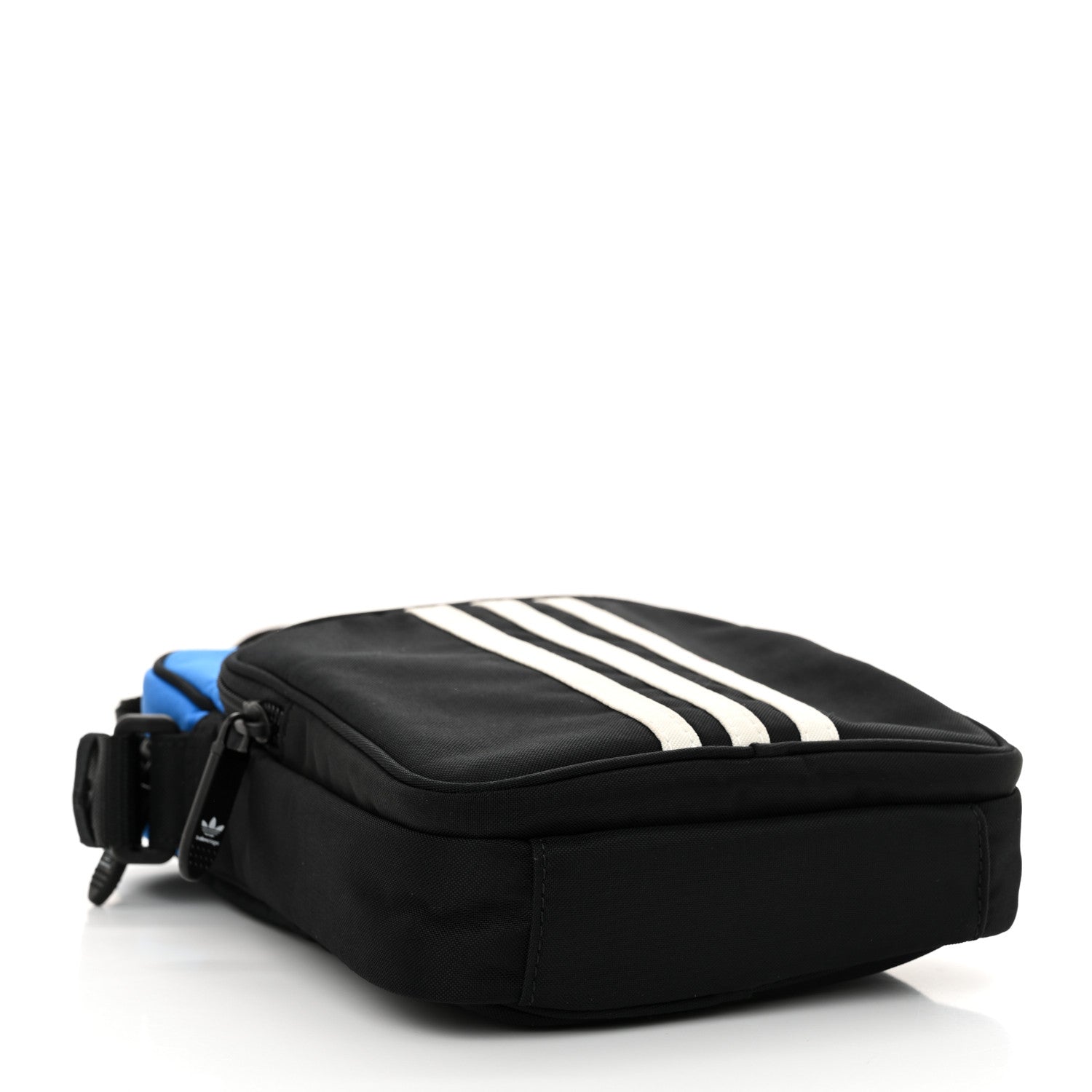 Balenciaga X ADIDAS Nylon Messenger Bag Black Blue 4 of 12