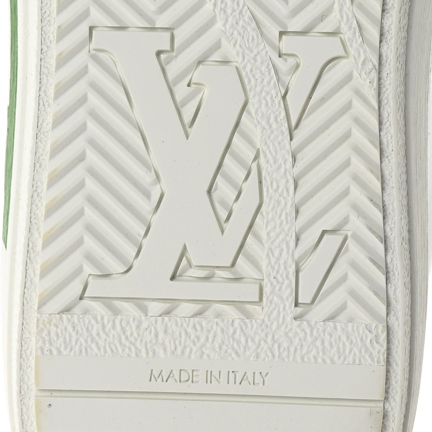 Calfskin Charlie Mens Sneakers 9 White Green