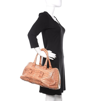Bottega Veneta Crocodile Montaigne Bag 2 of 9
