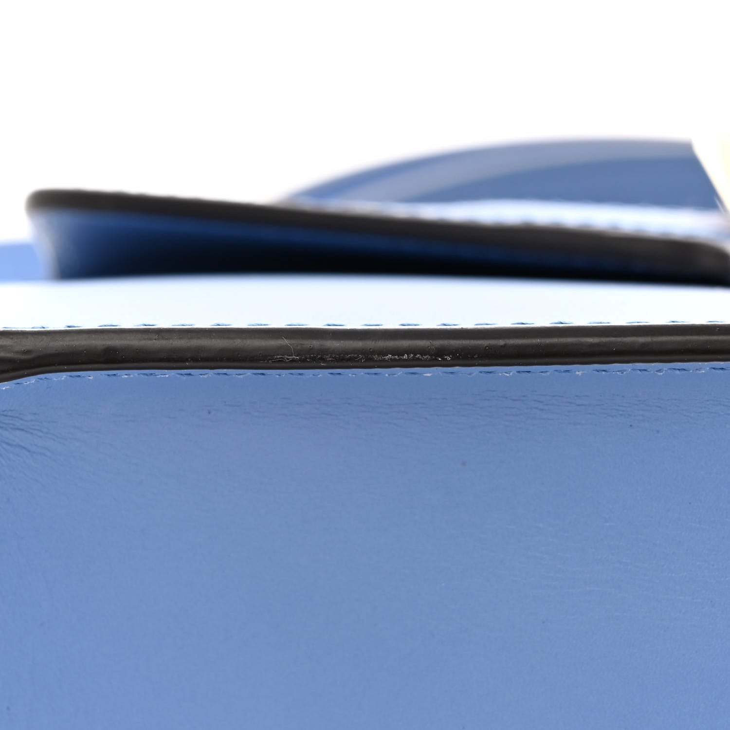 Gucci Vitello Fontanella Web Mini Sylvie Top Handle Bag Clear Sky Blue 11 of 11