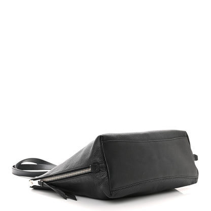 Prada Vitello Daino Tote Black 3 of 10