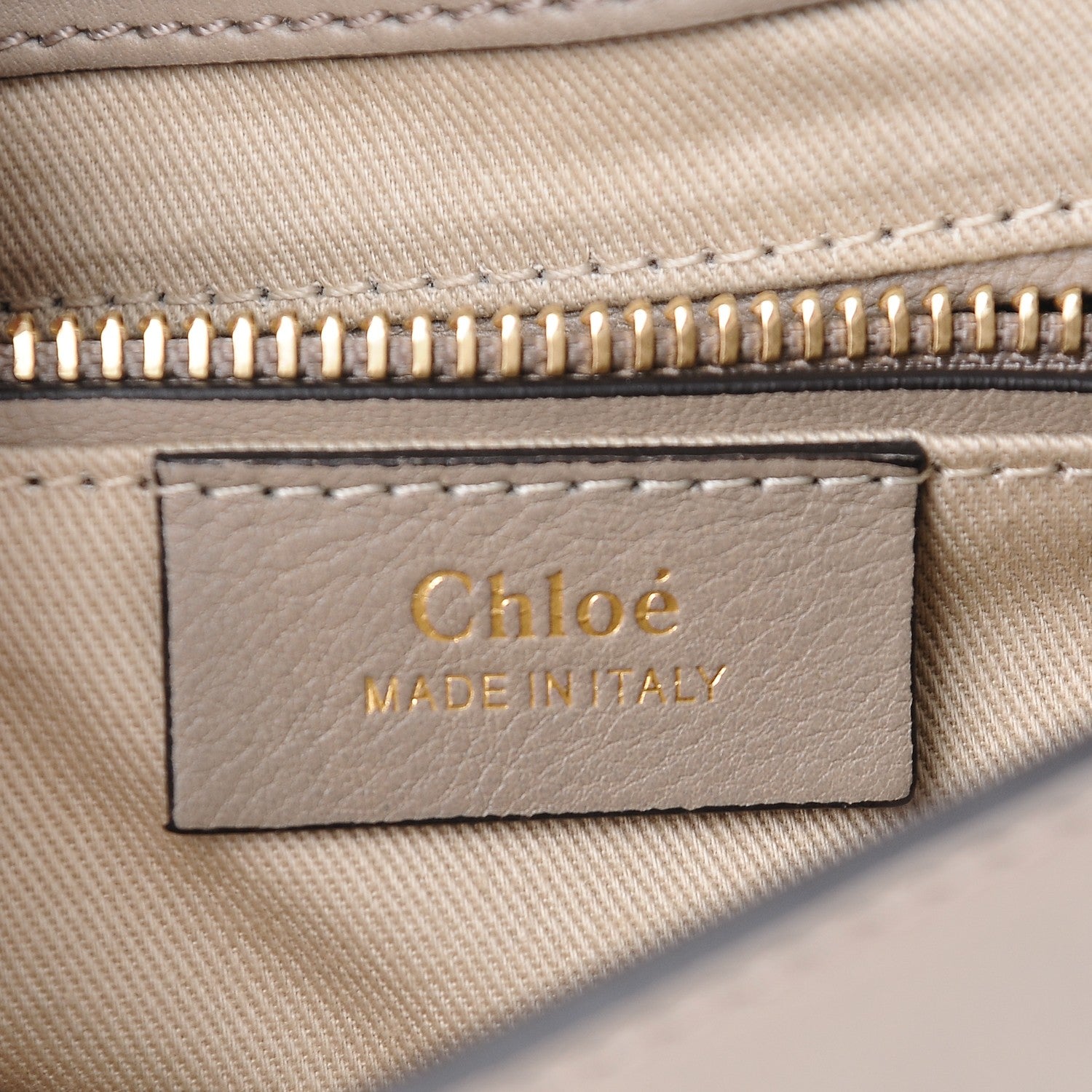 Chloe Suede Calfskin Medium Faye Backpack Motty Grey 6 of 6