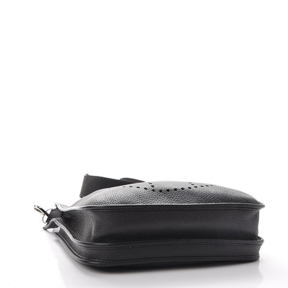 Hermes Taurillon Clemence Evelyne III PM Black 4 of 9