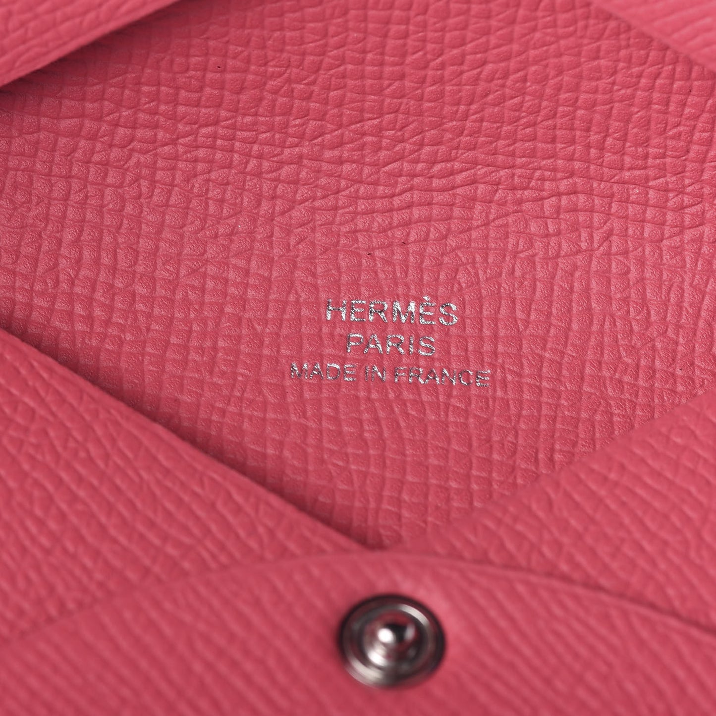 Epsom Calvi Card Case Rose Azalee