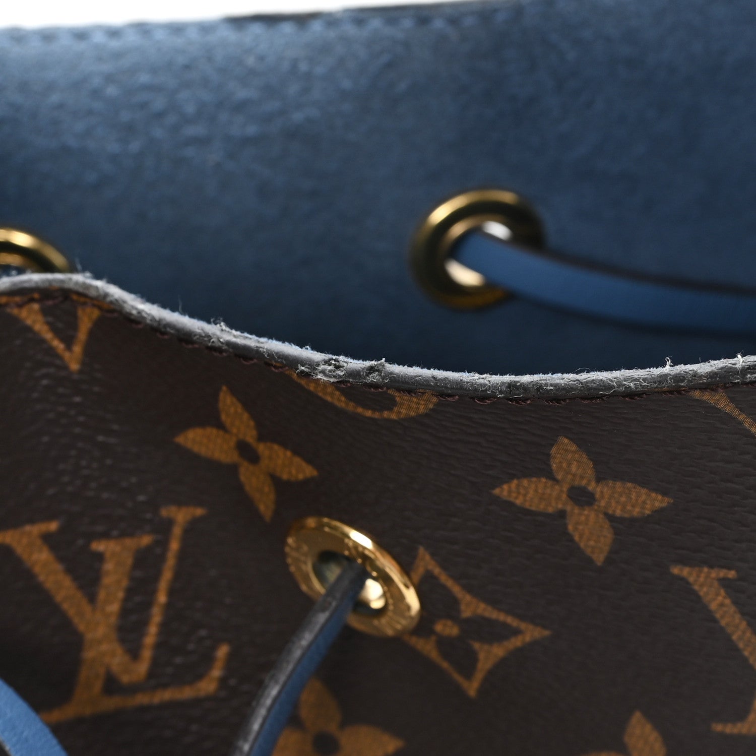 Louis Vuitton Monogram Neonoe MM Blue Jean 11 of 11