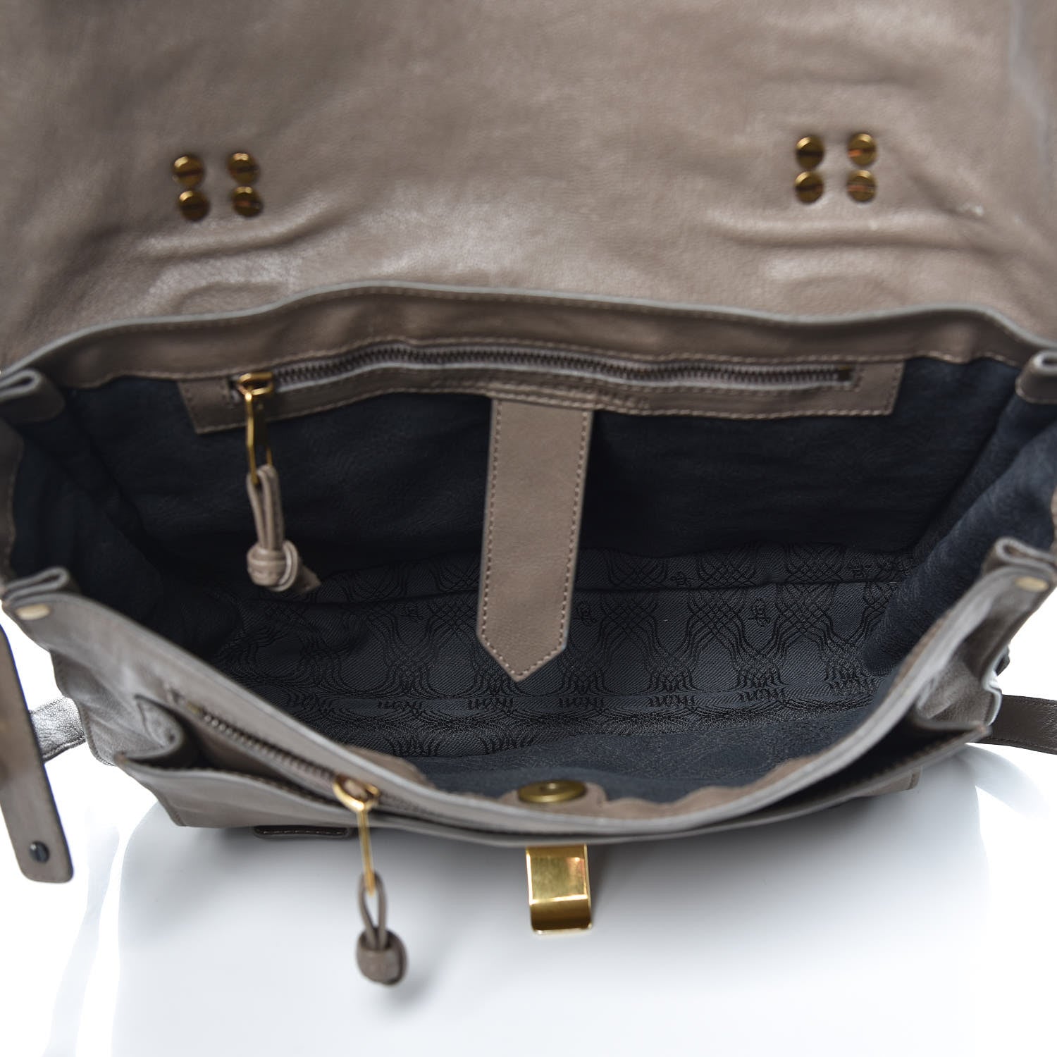 Proenza Schouler Lambskin Medium PS1 Satchel Smoke 5 of 12