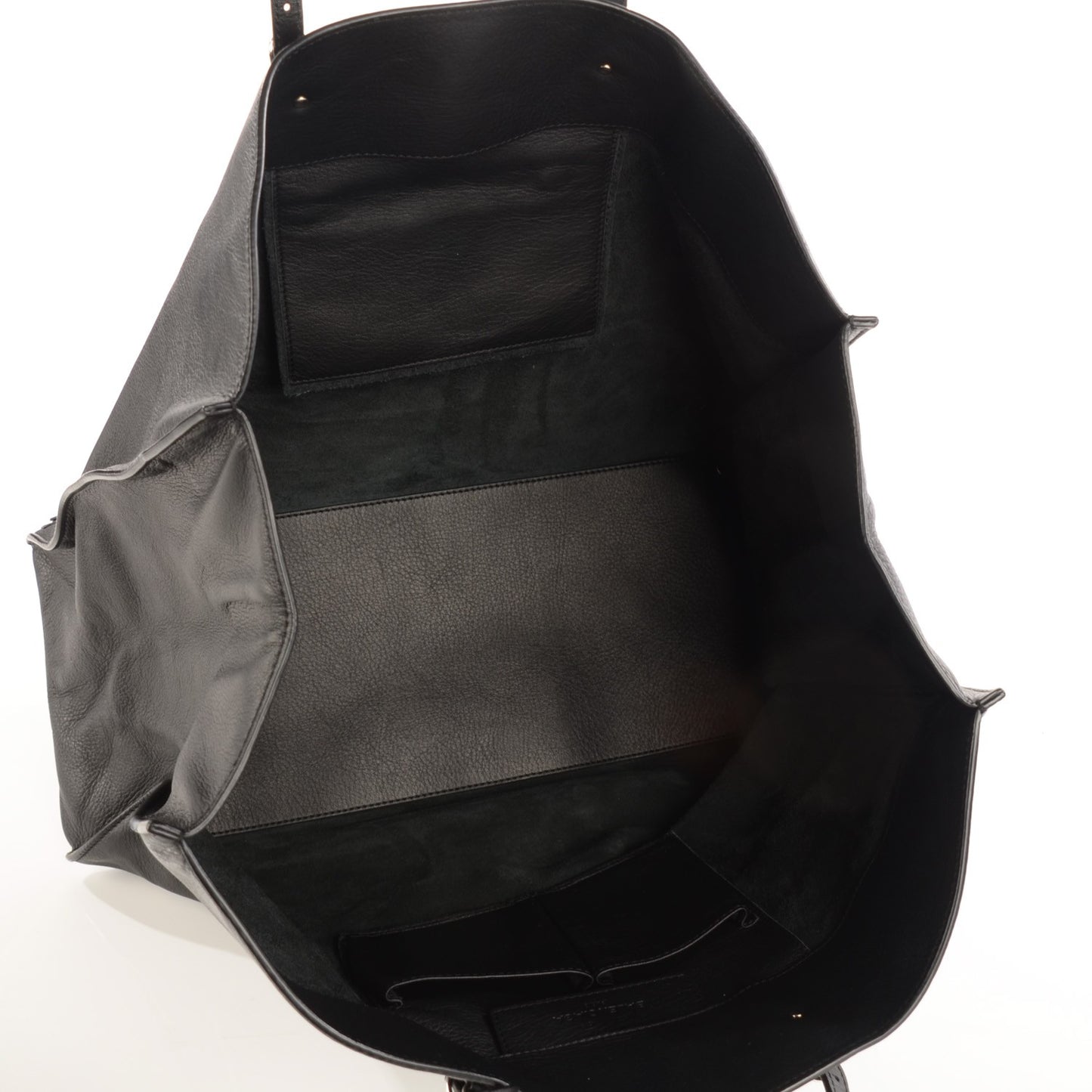 Supple Calfskin Papier A4 Tote Black