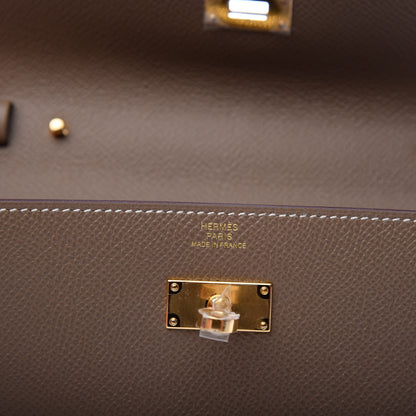Hermes Epsom Kelly Wallet To Go Etoupe 6 of 7