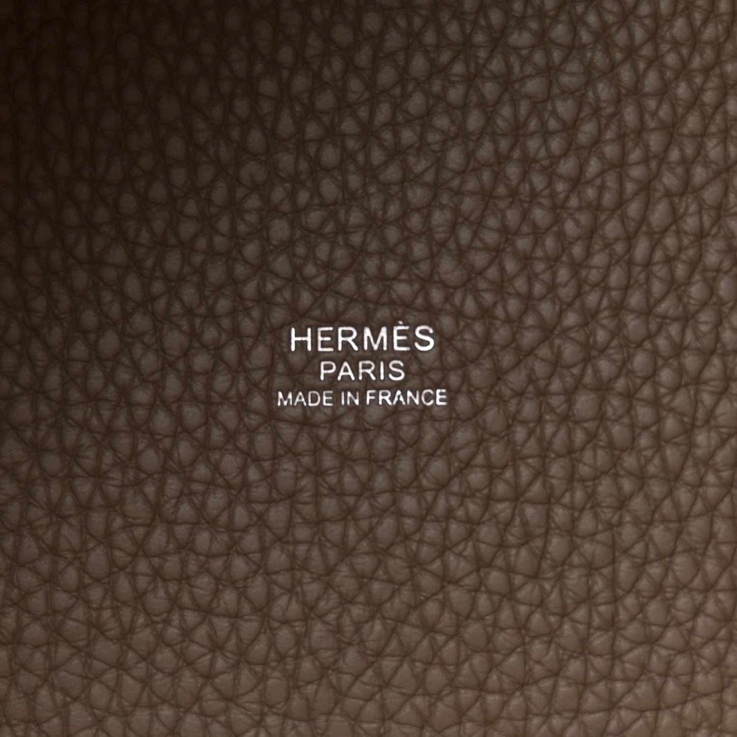 Hermes Taurillon Clemence Picotin Lock 22 MM Etoupe 6 of 10