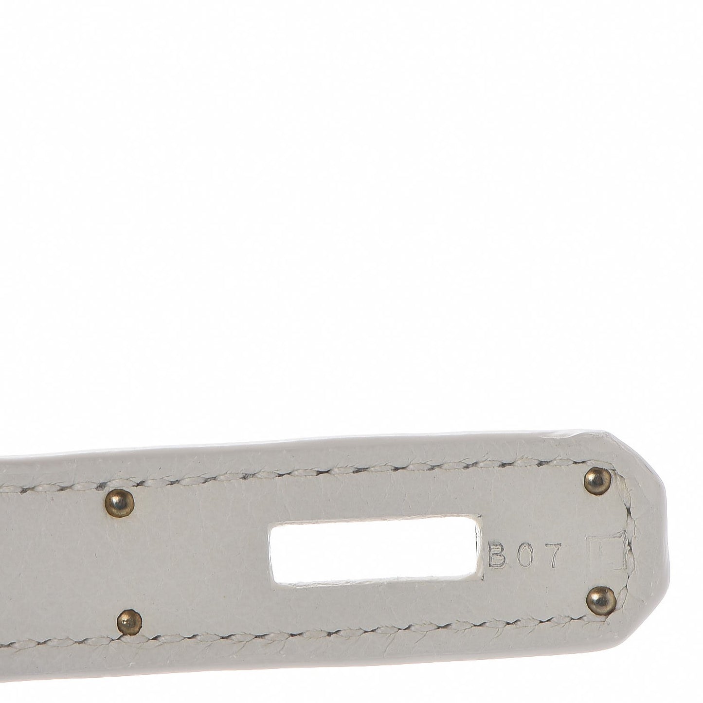 Taurillon Clemence Birkin 35 White