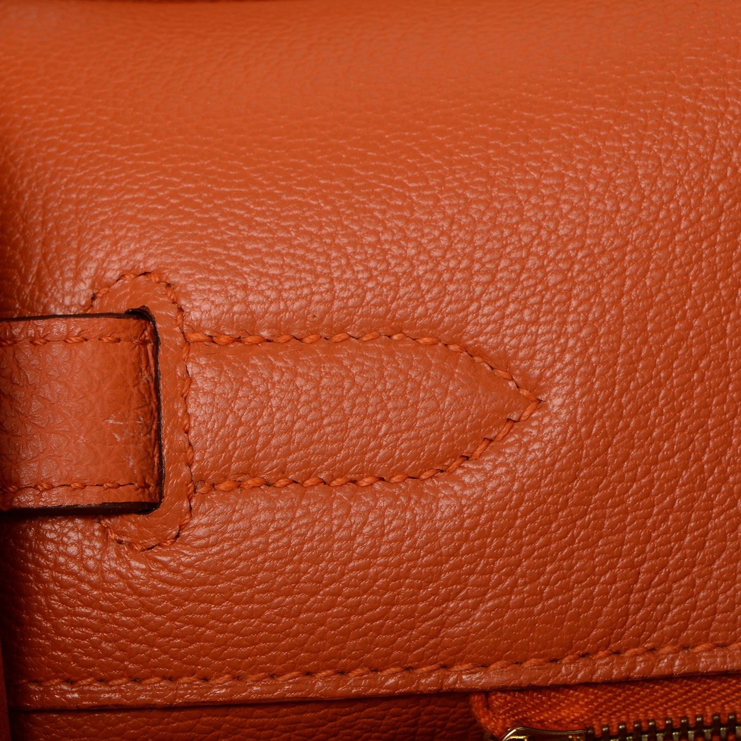 Togo Birkin 35 Orange