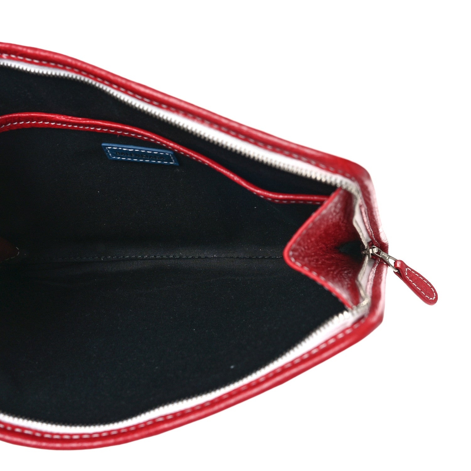 Balenciaga Agneau Arena Multicolore Mini Bazar Pouch Grey White Black Red Blue 5 of 9