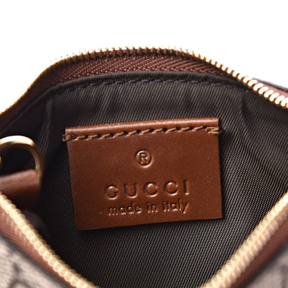 Gucci GG Supreme Monogram Key Case Brown 6 of 9