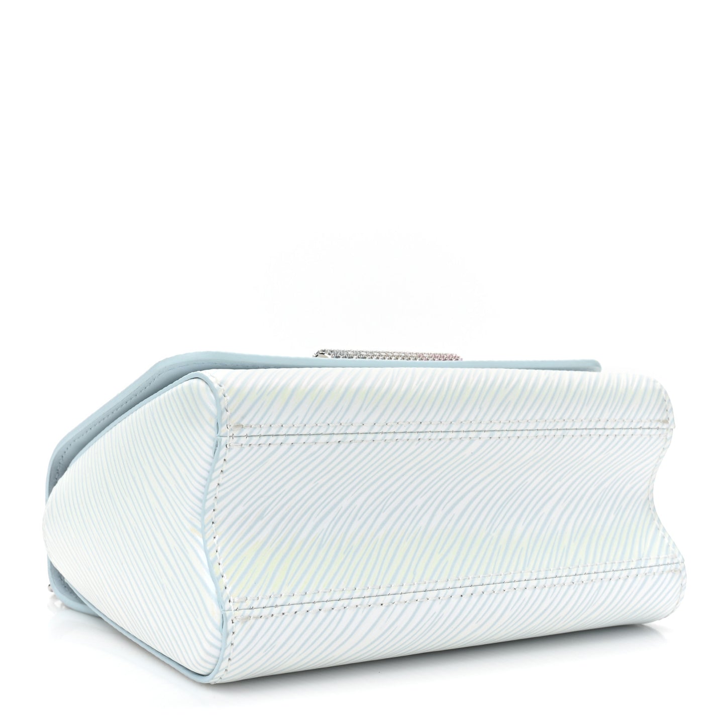 Epi Chain Shoulder Bag Icy Blue