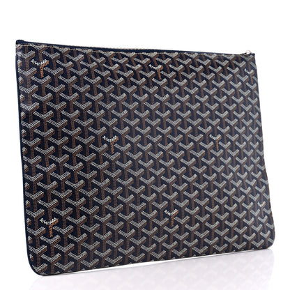Goyard Goyardine Senat Pochette GM Navy 3 of 8
