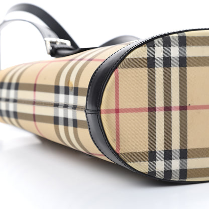 Burberry House Check Bucket Bag Black 9 of 15