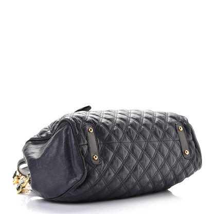 Marc Jacobs Lambskin Quilted Stam Navy 3 of 7