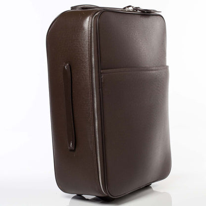 Louis Vuitton Taiga Pegase 60 Rolling Luggage Grizzli 3 of 10