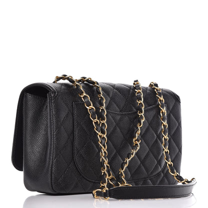 Chanel Caviar Quilted Medium CC Filigree Flap Black 3 of 11